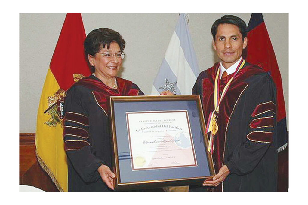 doctorado honoris causa jefferson Pérez